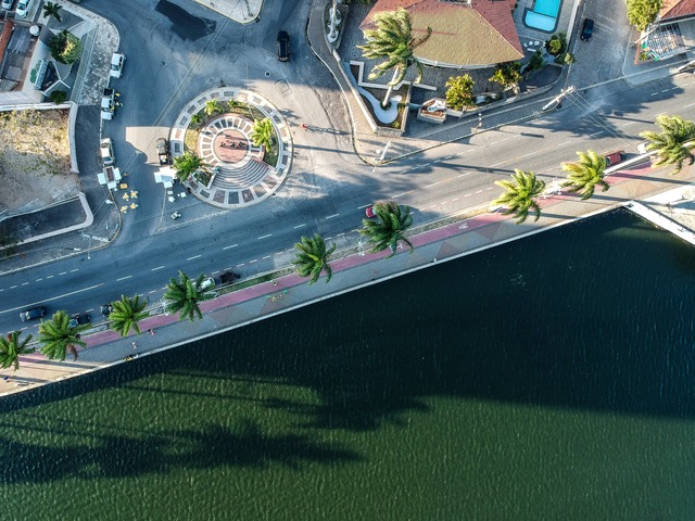 highway and water